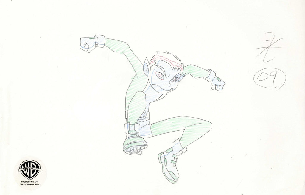 Teen Titans Original Production Drawing: Beast Boy - Choice Fine Art