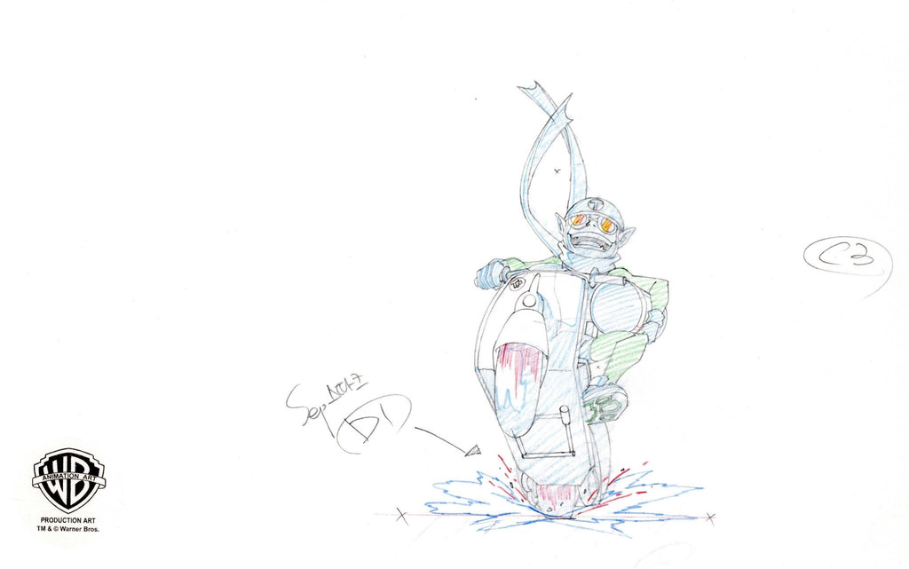 Teen Titans Original Production Drawing: Beast Boy - Choice Fine Art