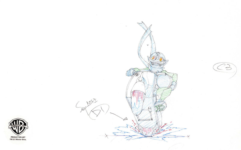 Teen Titans Original Production Drawing: Beast Boy - Choice Fine Art