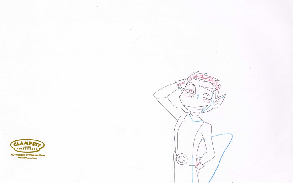 Teen Titans Original Production Drawing: Beast Boy - Choice Fine Art