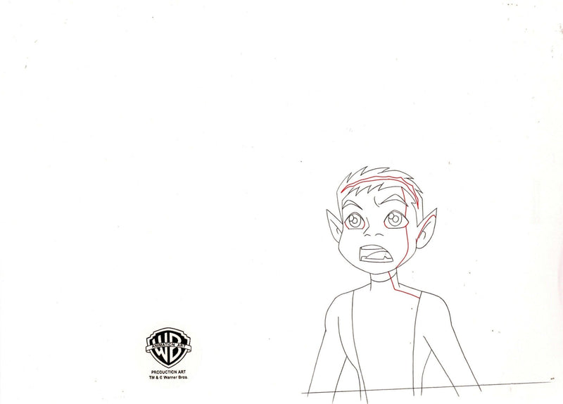 Teen Titans Original Production Drawing: Beast Boy - Choice Fine Art