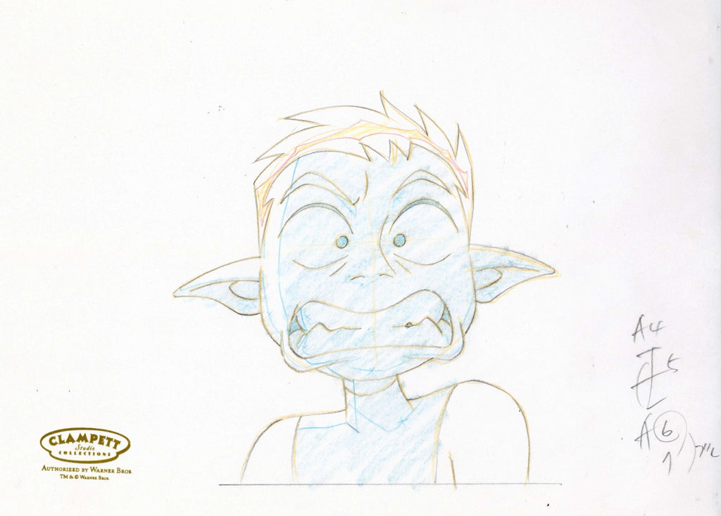 Teen Titans Original Production Drawing: Beast Boy - Choice Fine Art