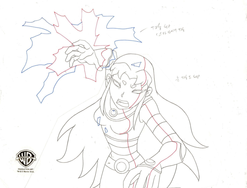 Teen Titans Original Production Drawing: Blackfire - Choice Fine Art