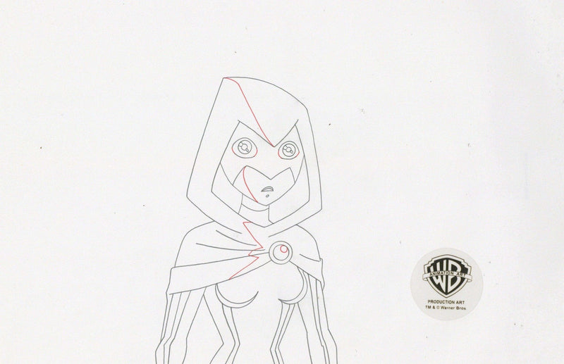 Teen Titans Original Production Drawing: Raven - Choice Fine Art