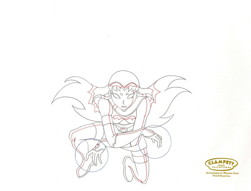 Teen Titans Original Production Drawing: Starfire - Choice Fine Art