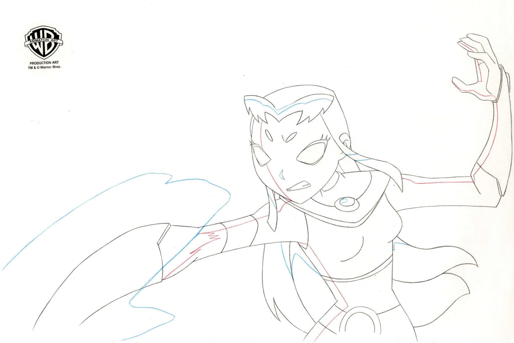 Teen Titans Original Production Drawing: Starfire - Choice Fine Art