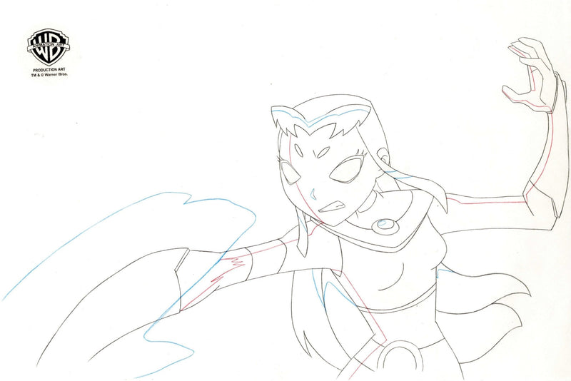 Teen Titans Original Production Drawing: Starfire - Choice Fine Art