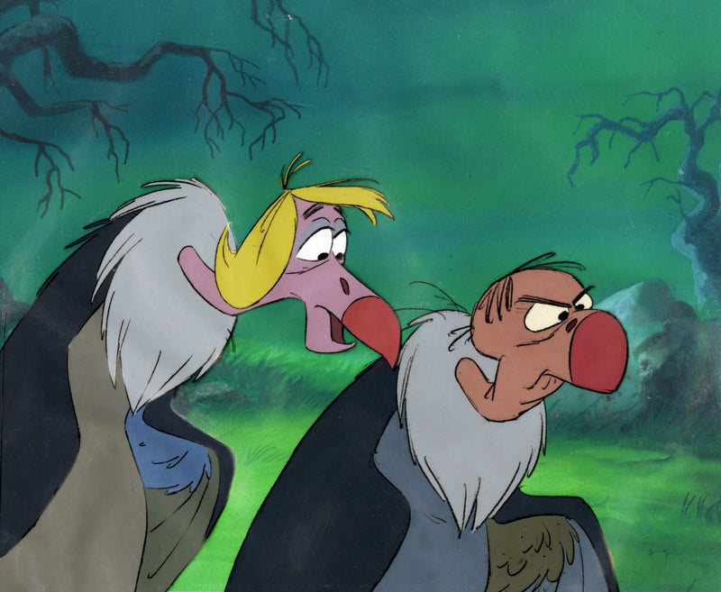 The Jungle Book Original Production Cel: Buzzie and Flapps - Choice Fine Art