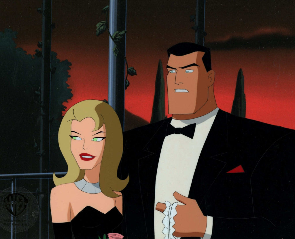 The New Batman Adventures Original Production Cel: Bruce Wayne and Susan Maguire - Choice Fine Art