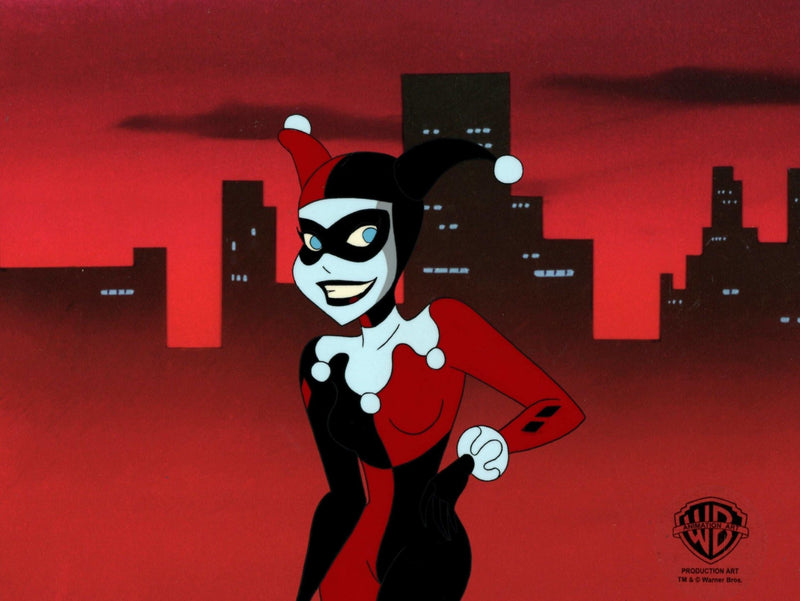 The New Batman Adventures Original Production Cel: Harley Quinn - Choice Fine Art