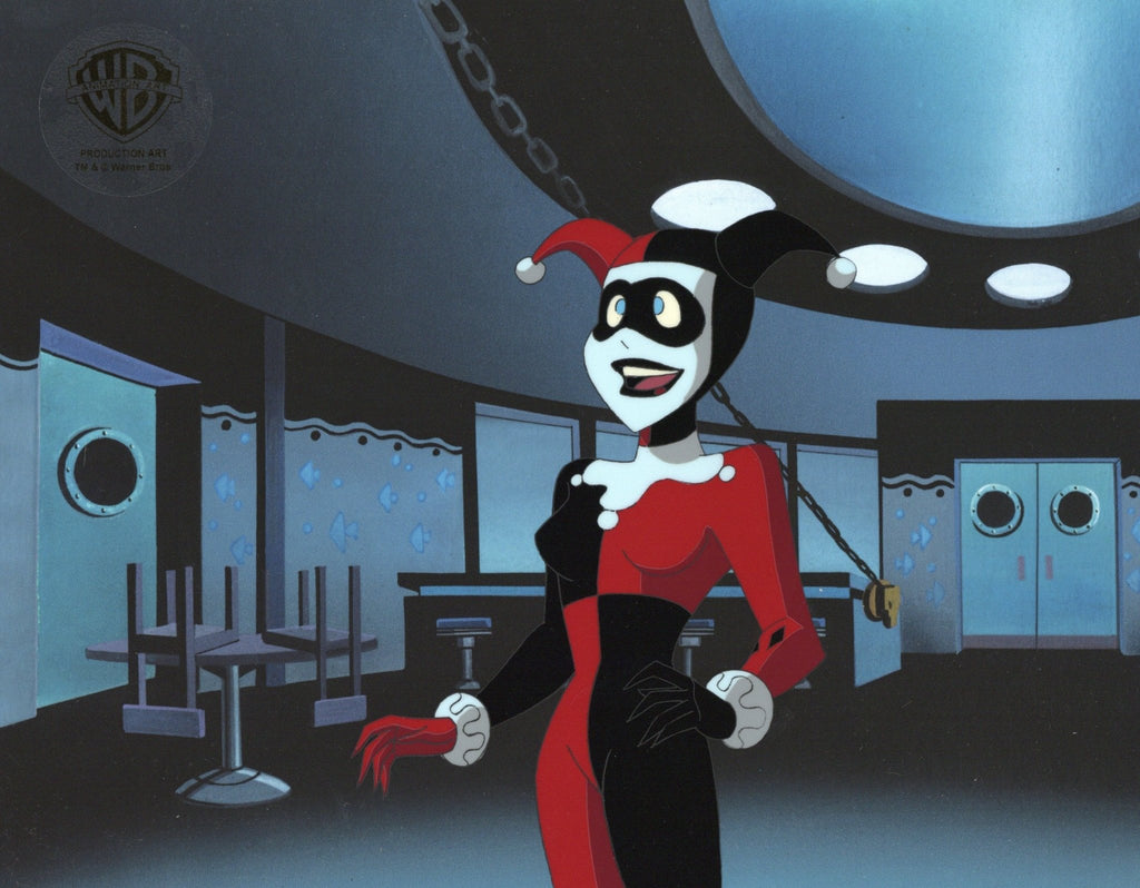 The New Batman Adventures Original Production Cel: Harley Quinn - Choice Fine Art