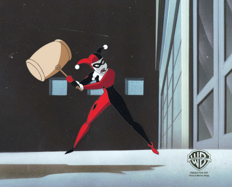 The New Batman Adventures Original Production Cel: Harley Quinn - Choice Fine Art