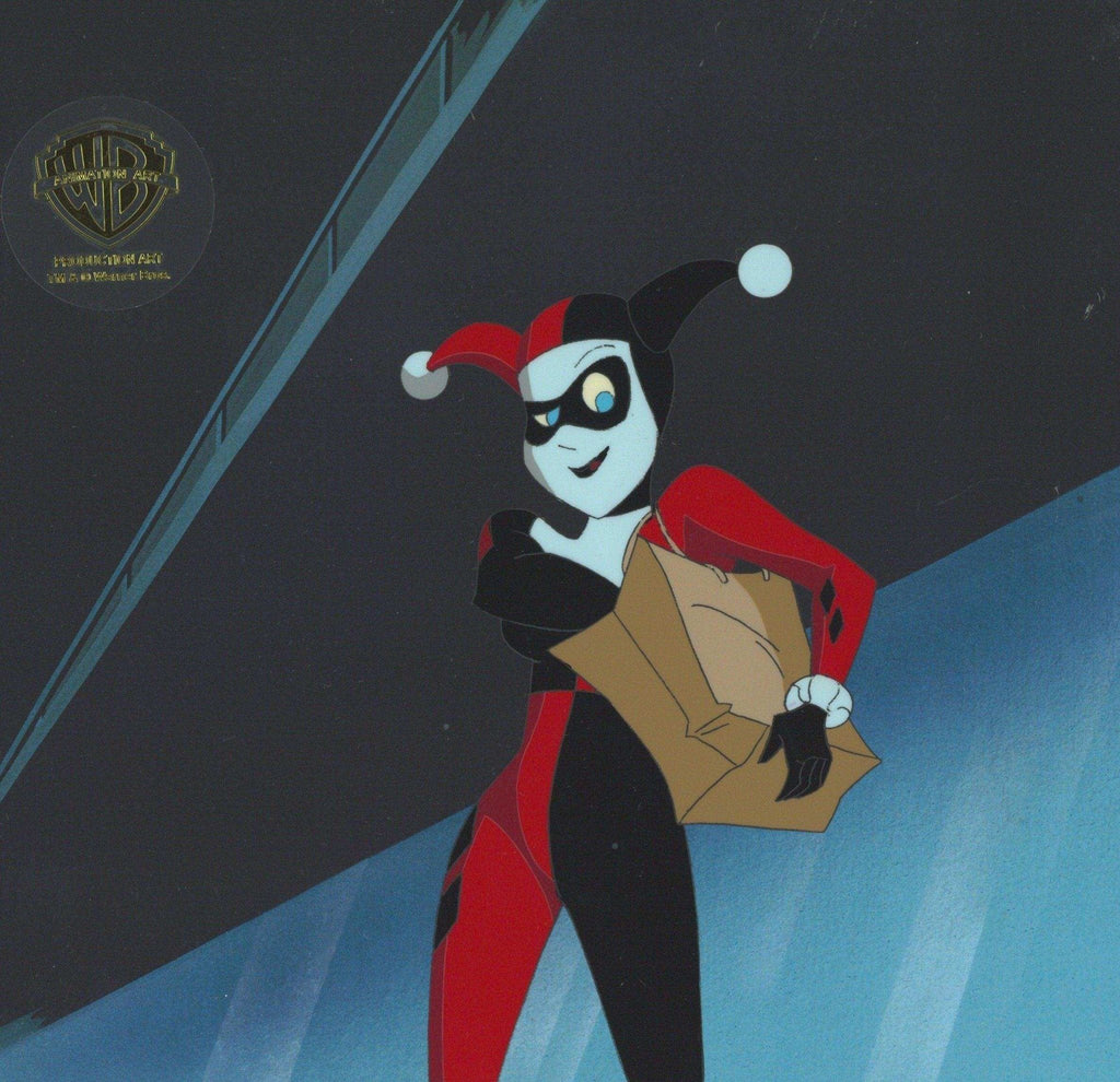 The New Batman Adventures Original Production Cel: Harley Quinn - Choice Fine Art