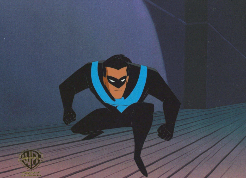 The New Batman Adventures Original Production Cel: Nightwing - Choice Fine Art