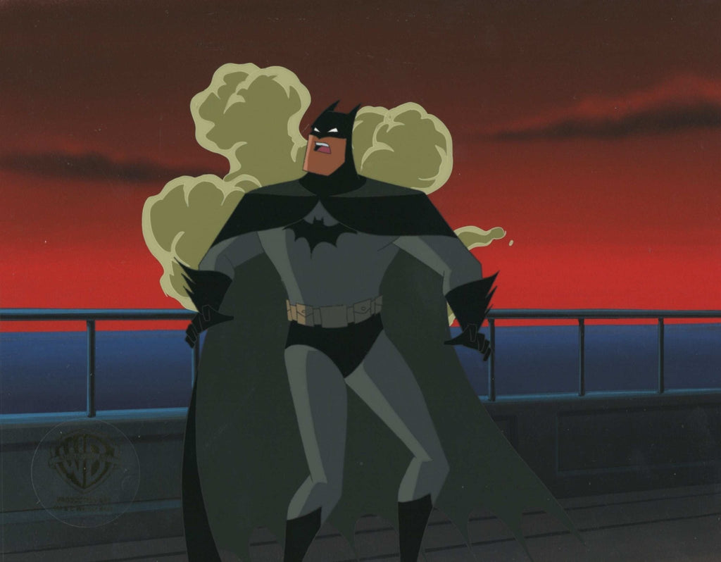 The New Batman Adventures Original Production Cel on Original Background: Batman - Choice Fine Art