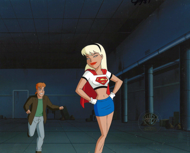 The New Batman Adventures Original Production Cel: Supergirl - Choice Fine Art