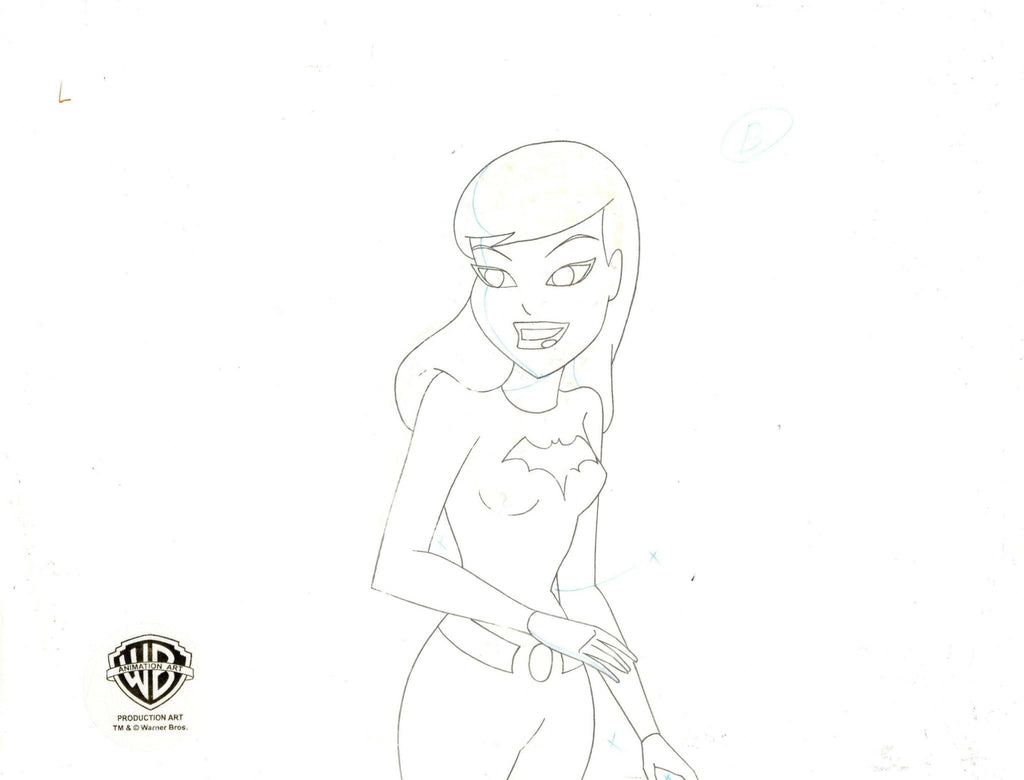 The New Batman Adventures Original Production Drawing: Batgirl - Choice Fine Art