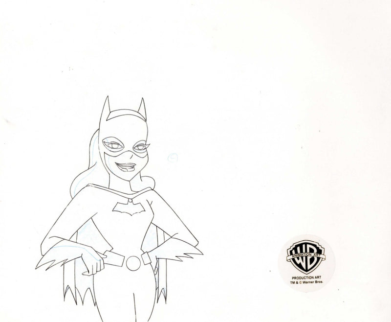 The New Batman Adventures Original Production Drawing: Batgirl - Choice Fine Art