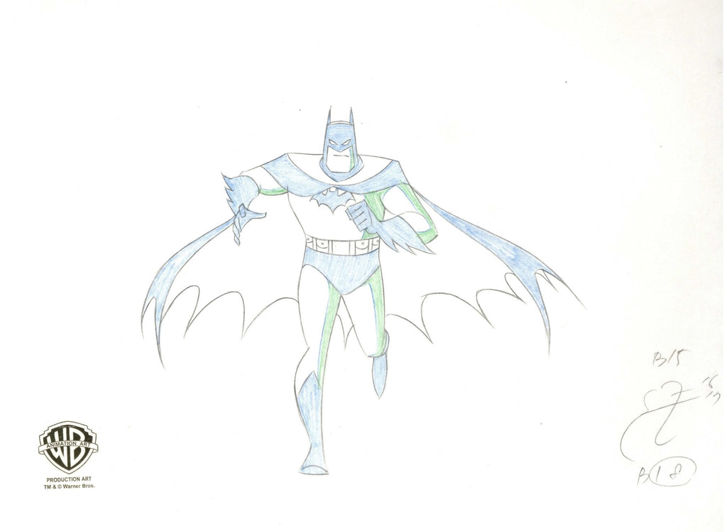 The New Batman Adventures Original Production Drawing: Batman - Choice Fine Art