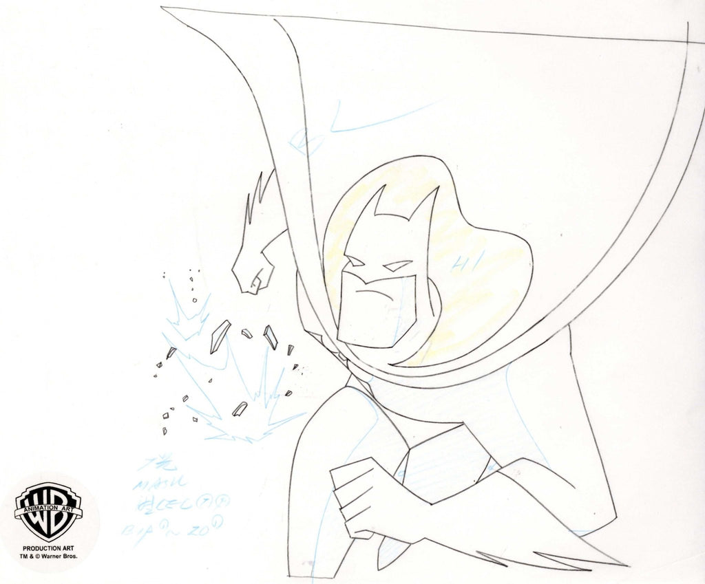 The New Batman Adventures Original Production Drawing: Batman - Choice Fine Art