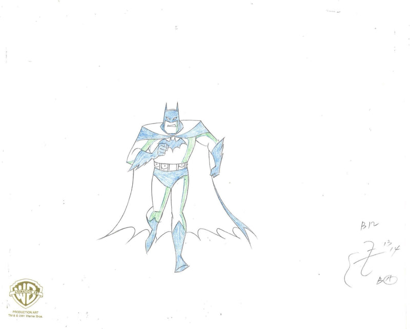 The New Batman Adventures Original Production Drawing: Batman - Choice Fine Art