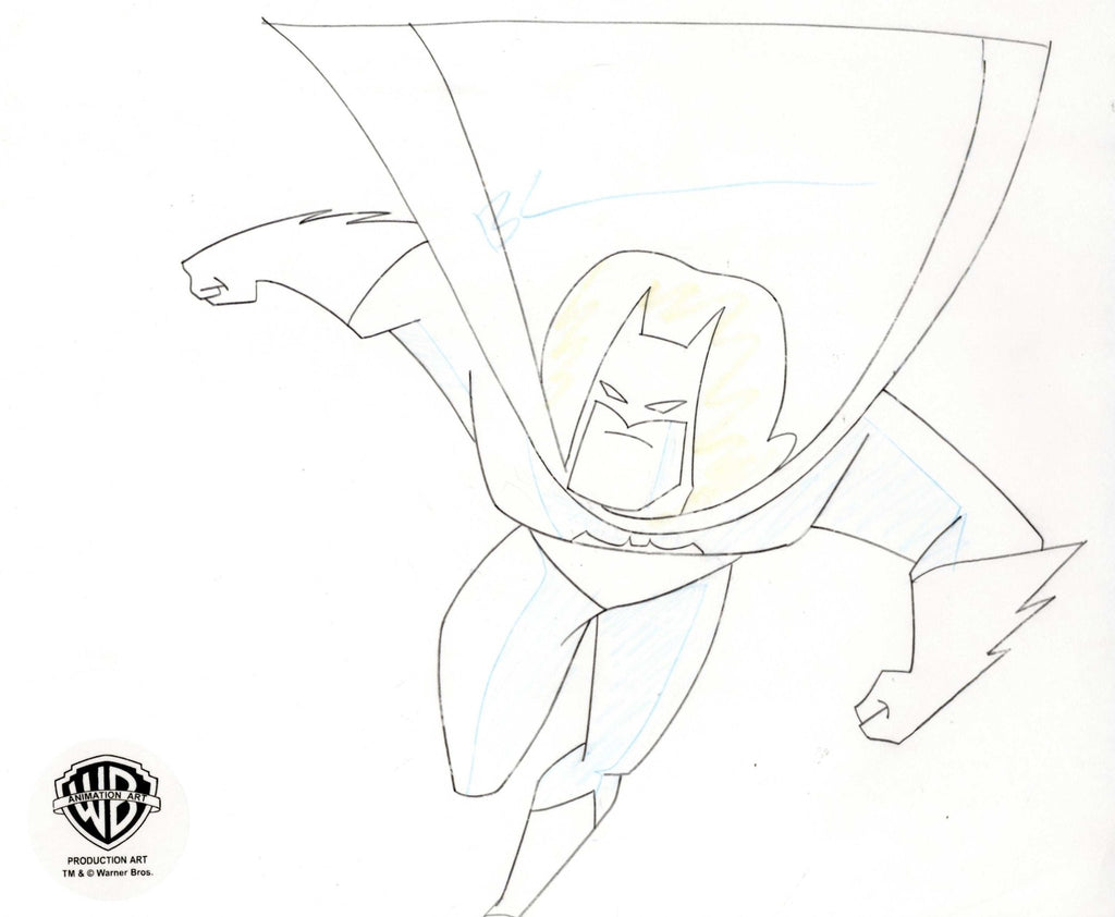 The New Batman Adventures Original Production Drawing: Batman - Choice Fine Art