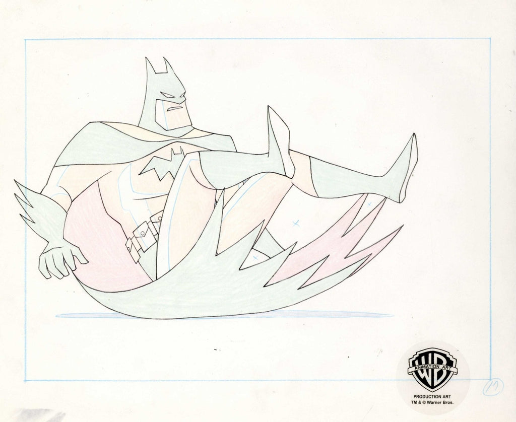 The New Batman Adventures Original Production Drawing: Batman - Choice Fine Art