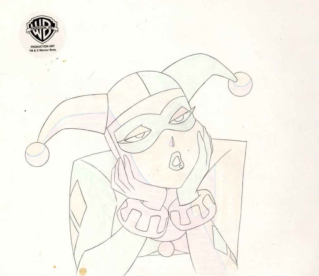 The New Batman Adventures Original Production Drawing: Harley Quinn - Choice Fine Art