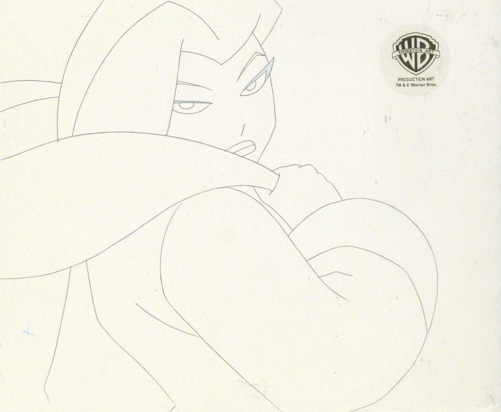 The New Batman Adventures Original Production Drawing: Poison Ivy - Choice Fine Art