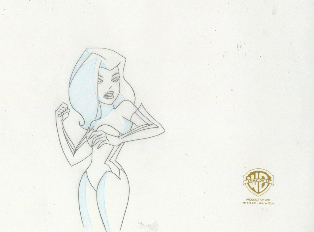 The New Batman Adventures Original Production Drawing: Poison Ivy - Choice Fine Art