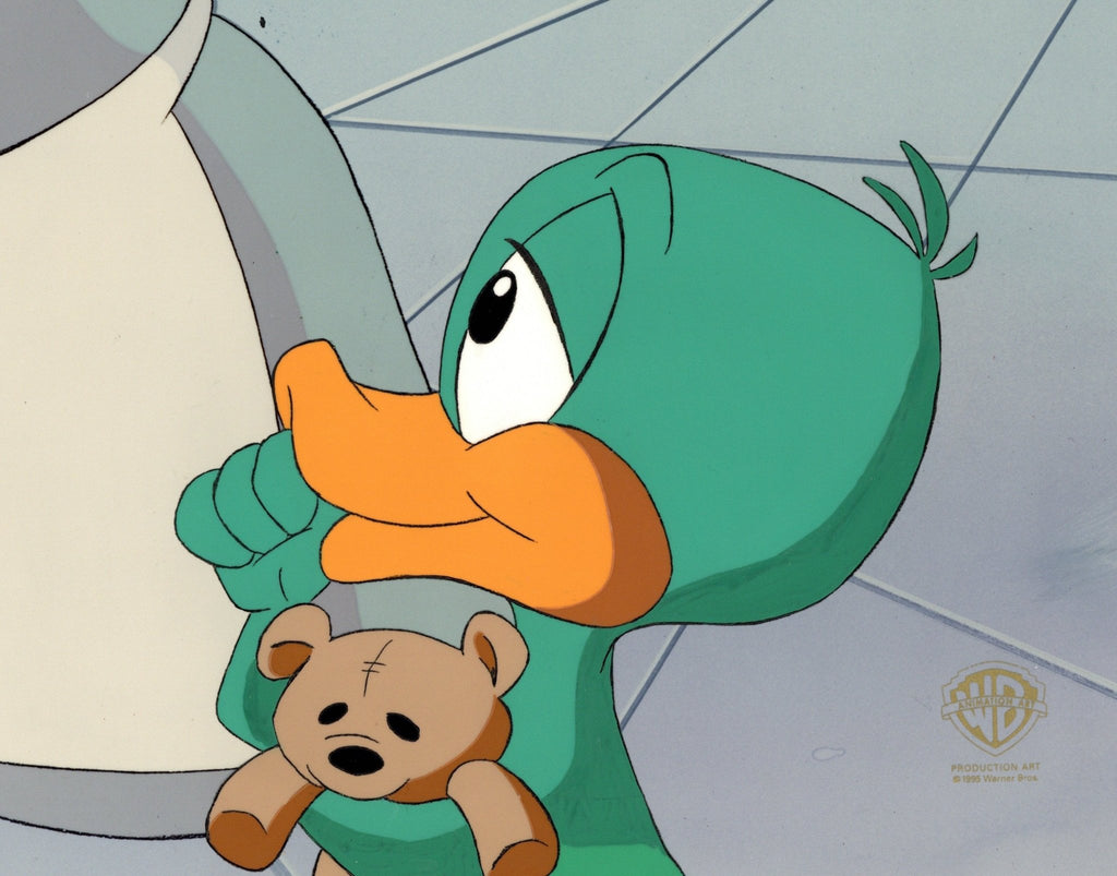 Tiny Toons Adventures Original Production Cel: Plucky Duck - Choice Fine Art