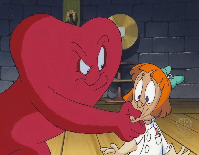 Tiny Toons Original Production Cel: Elmyra and Gossamer - Choice Fine Art