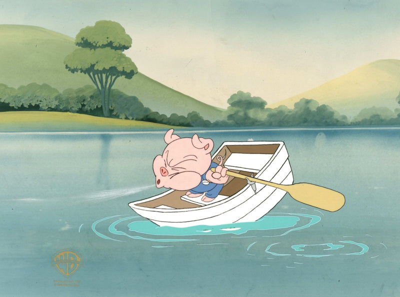 Tiny Toons Original Production Cel: Hamton J. Pig - Choice Fine Art