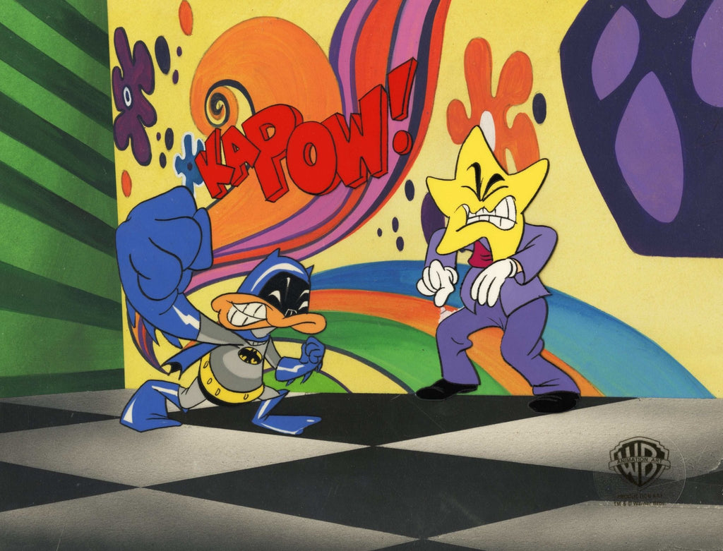 Tiny Toons Original Production Cel on Original Background: Batduck - Choice Fine Art