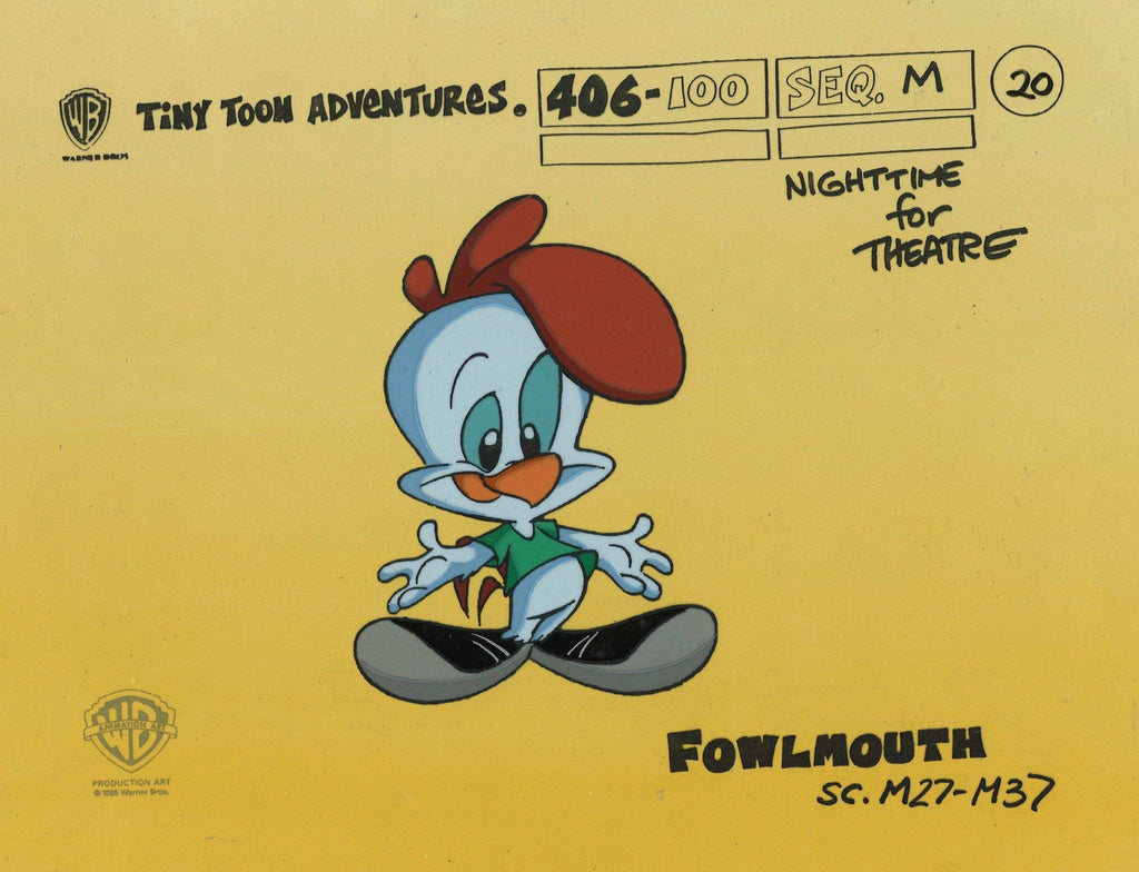 Tiny Toons Original Production Color Call Out: Fowlmouth - Choice Fine Art