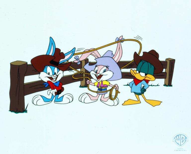 Tiny Toons Western Sericel - Choice Fine Art