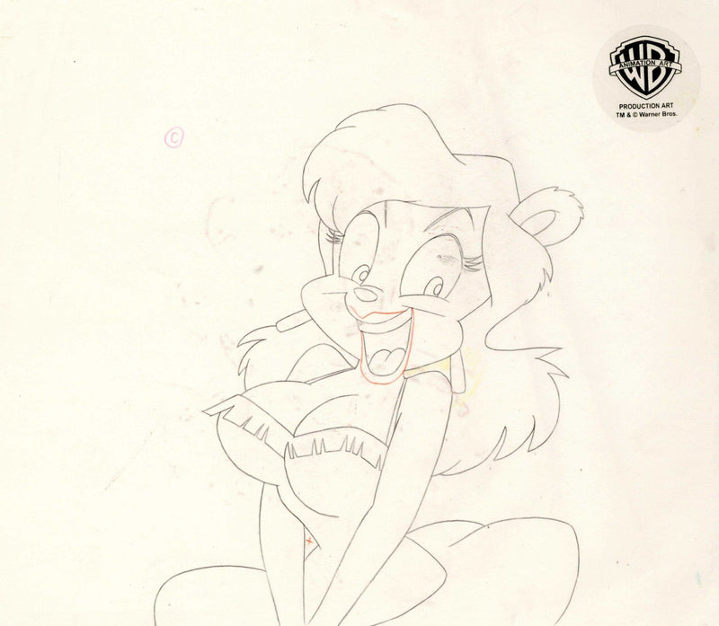Toons Original Production Cel With Matching Drawing: Julie Bruin - Choice Fine Art