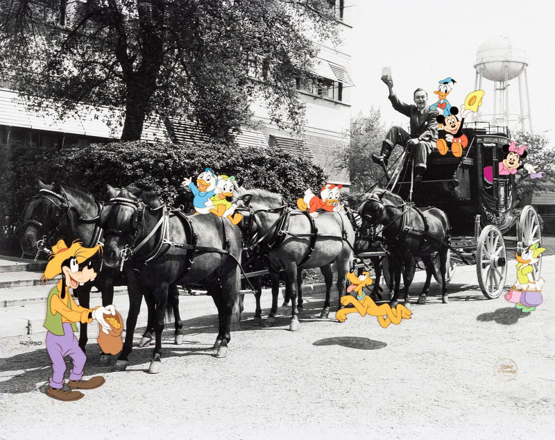 Walt's Stagecoach Limited Edition Cel - Choice Fine Art